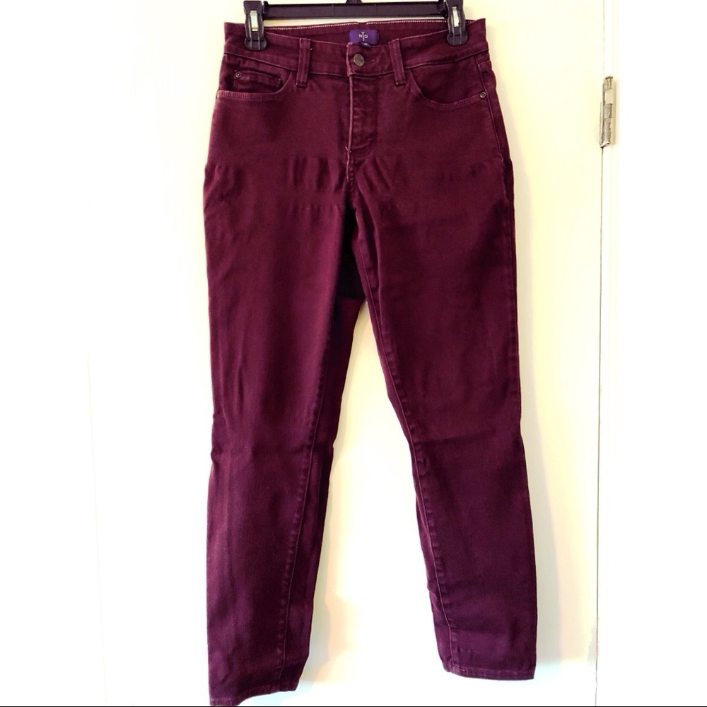 NYDJ Burgundy Jegging